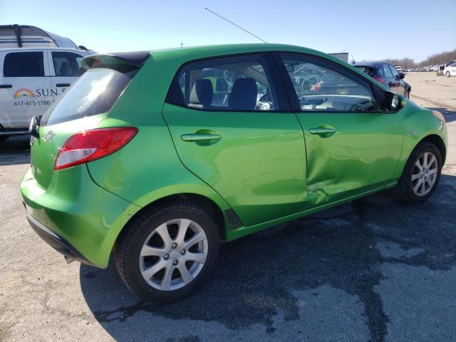 JM1DE1HY3B0113141 - 2011 MAZDA MAZDA2 GREEN photo 3