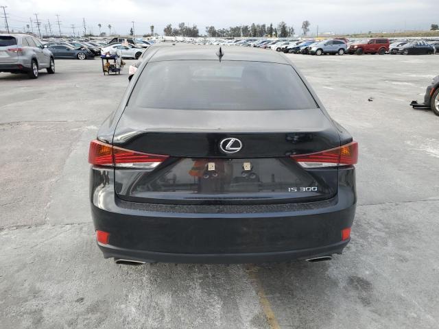 JTHBA1D24J5068683 - 2018 LEXUS IS 300 BLACK photo 6