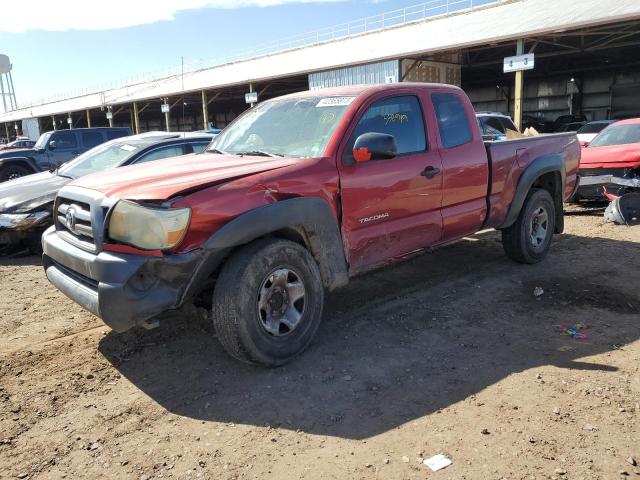 5TETU62N47Z385022 - 2007 TOYOTA TACOMA PRERUNNER ACCESS CAB RED photo 1