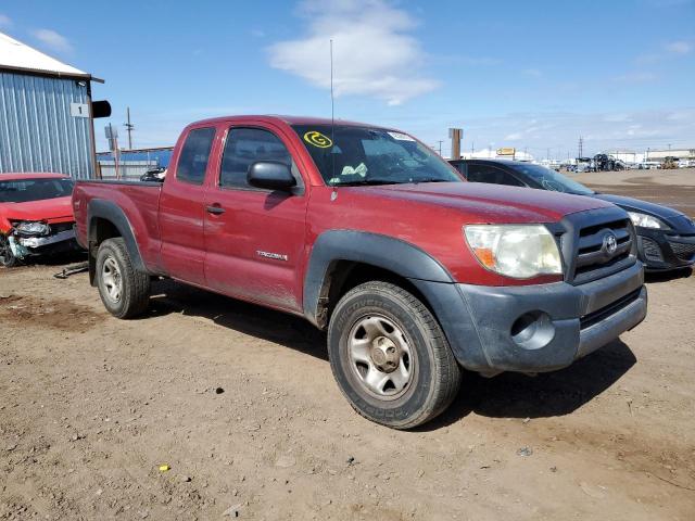 5TETU62N47Z385022 - 2007 TOYOTA TACOMA PRERUNNER ACCESS CAB RED photo 4