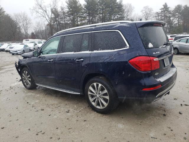 4JGDF7CE4EA413567 - 2014 MERCEDES-BENZ GL 450 4MATIC BLUE photo 2