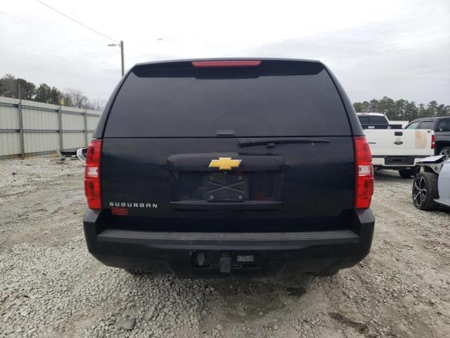 1GNSCJE01ER209319 - 2014 CHEVROLET SUBURBAN C1500 LT BLACK photo 6