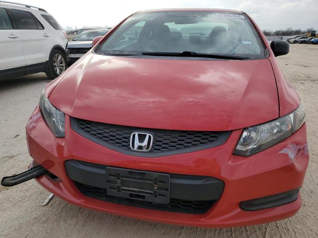 2HGFG3B57DH520134 - 2013 HONDA CIVIC LX RED photo 5