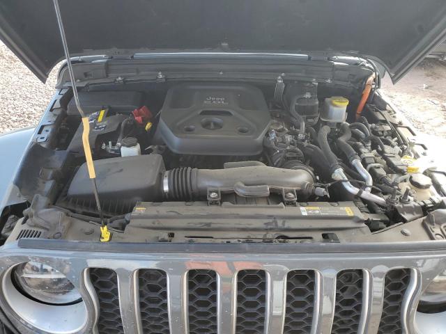 1C4JJXP68MW742136 - 2021 JEEP WRANGLER U SAHARA 4XE GRAY photo 11