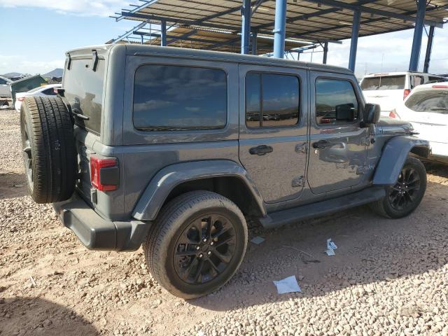 1C4JJXP68MW742136 - 2021 JEEP WRANGLER U SAHARA 4XE GRAY photo 3