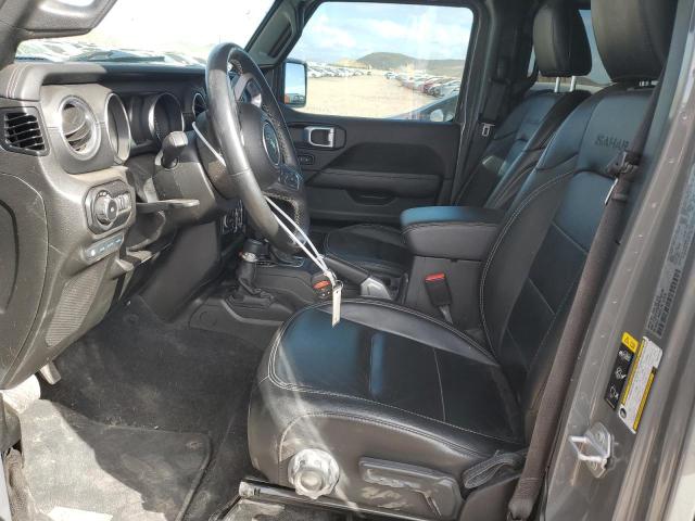 1C4JJXP68MW742136 - 2021 JEEP WRANGLER U SAHARA 4XE GRAY photo 7