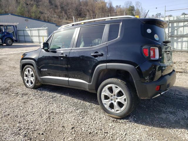 ZACCJBDT1GPD97460 - 2016 JEEP RENEGADE LIMITED BLACK photo 2