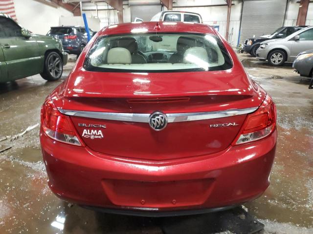 2G4GR5ER2D9248542 - 2013 BUICK REGAL 红色 照片 6