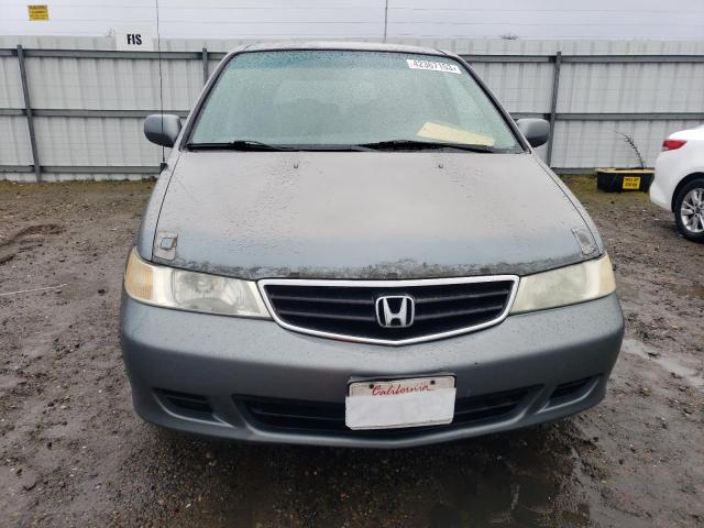 5FNRL18622B008263 - 2002 HONDA ODYSSEY EX GRAY photo 5