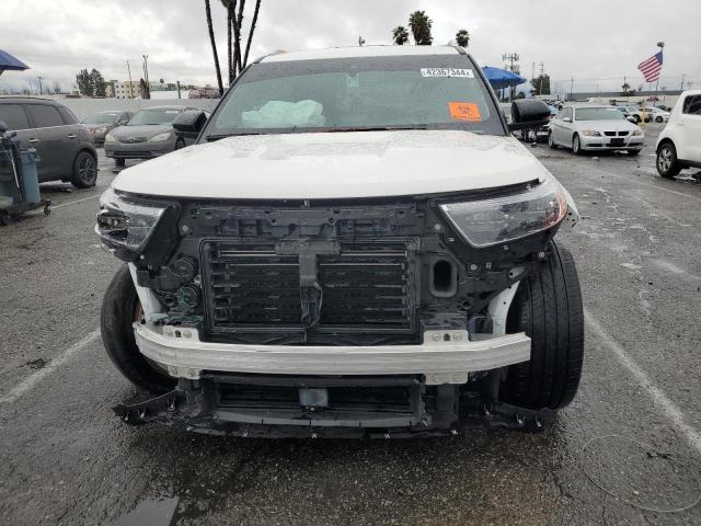 1FM5K7LC4NGB39668 - 2022 FORD EXPLORER KING RANCH WHITE photo 5