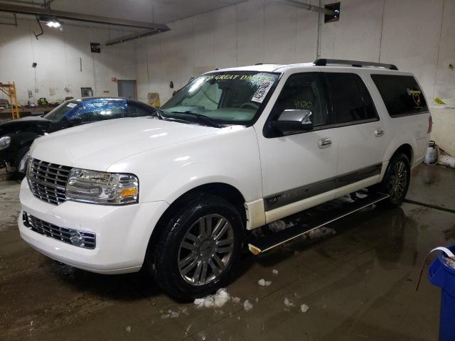 5LMJJ3J57AEJ10537 - 2010 LINCOLN NAVIGATOR L WHITE photo 1