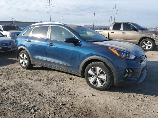 KNDCB3LC5N5507257 - 2022 KIA NIRO LX BLUE photo 4