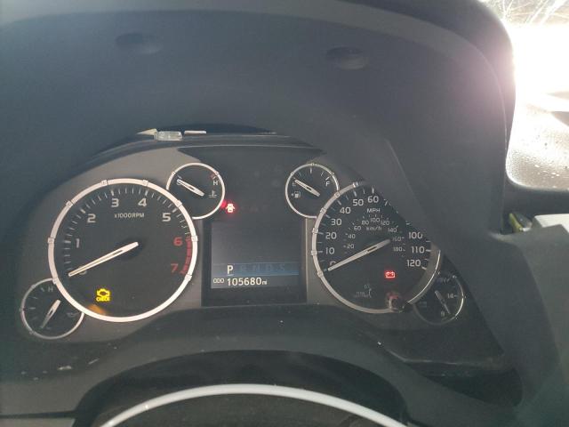 5TFUW5F17HX616651 - 2017 TOYOTA TUNDRA DOUBLE CAB SR/SR5 GRAY photo 9