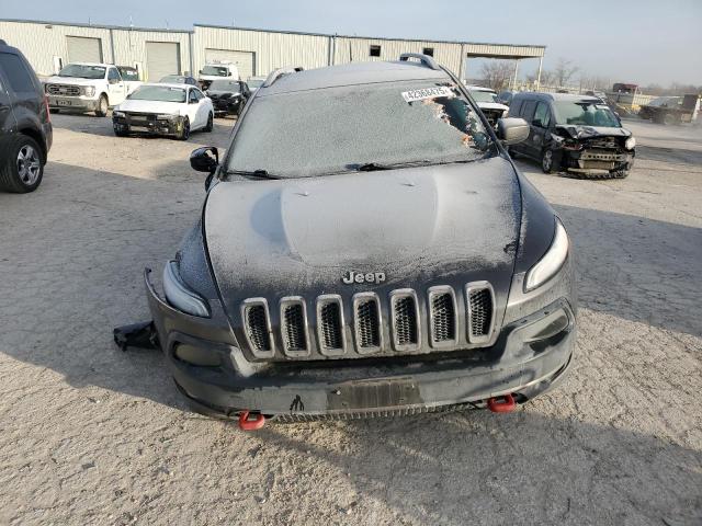 1C4PJMBSXFW623939 - 2015 JEEP CHEROKEE TRAILHAWK GRAY photo 5