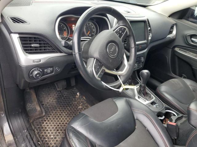 1C4PJMBSXFW623939 - 2015 JEEP CHEROKEE TRAILHAWK GRAY photo 8