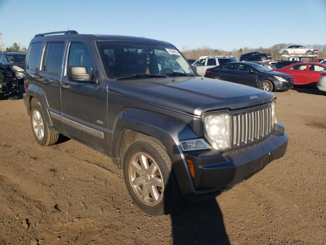 1C4PJMAK1CW196650 - 2012 JEEP LIBERTY SPORT GRAY photo 4