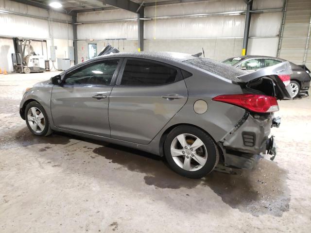 5NPDH4AE2DH379359 - 2013 HYUNDAI ELANTRA GLS GRAY photo 2