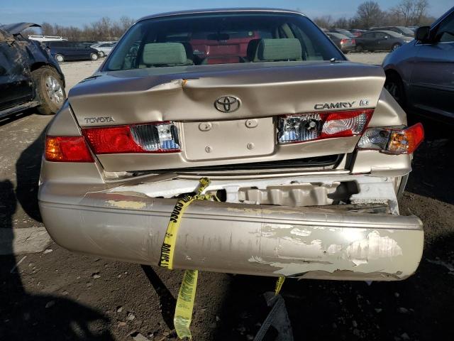 JT2BG22K9Y0505439 - 2000 TOYOTA CAMRY CE BEIGE photo 6