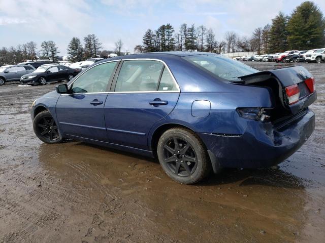 1HGCM66503A093349 - 2003 HONDA ACCORD EX BLUE photo 2