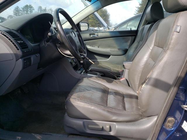 1HGCM66503A093349 - 2003 HONDA ACCORD EX BLUE photo 7