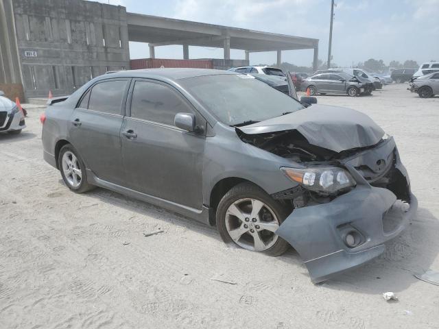 2T1BU4EE7CC848699 - 2012 TOYOTA COROLLA BASE CHARCOAL photo 4