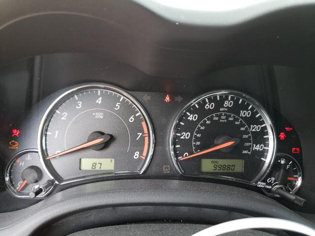 2T1BU4EE7CC848699 - 2012 TOYOTA COROLLA BASE CHARCOAL photo 9