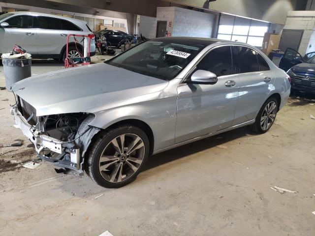 55SWF4KB0JU260320 - 2018 MERCEDES-BENZ C 300 4MATIC SILVER photo 1