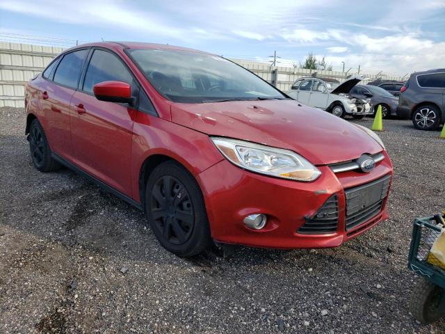 1FAHP3F27CL230684 - 2012 FORD FOCUS SE RED photo 1