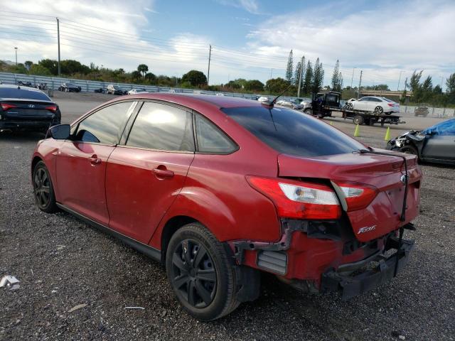1FAHP3F27CL230684 - 2012 FORD FOCUS SE RED photo 3