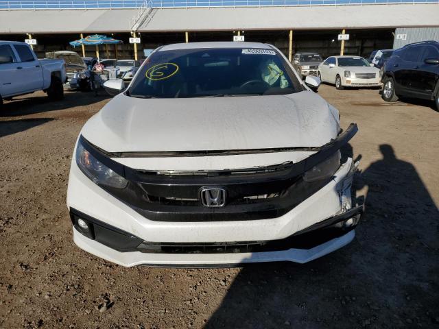 19XFC2F84LE014117 - 2020 HONDA CIVIC SPORT WHITE photo 5