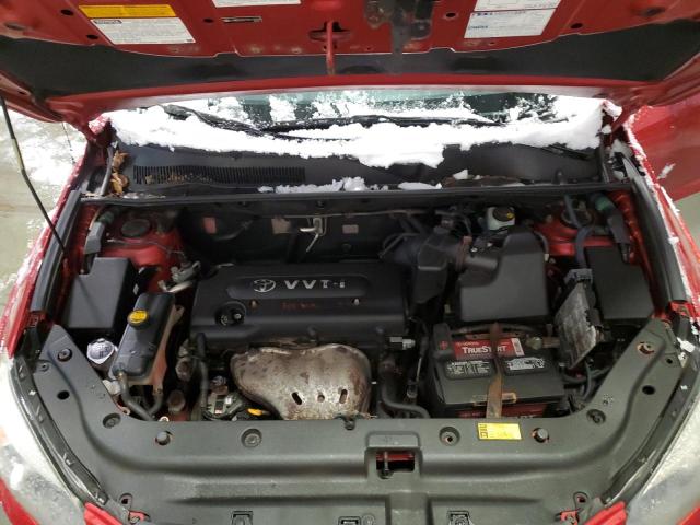 JTMBD32V775113044 - 2007 TOYOTA RAV4 SPORT RED photo 11