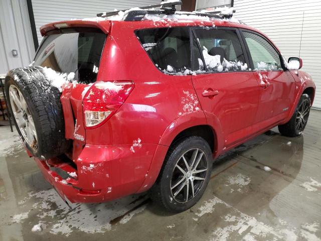 JTMBD32V775113044 - 2007 TOYOTA RAV4 SPORT RED photo 3