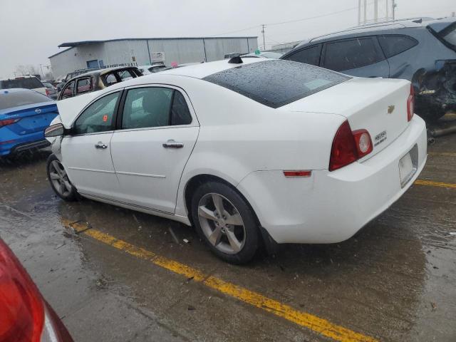 1G1ZC5E02CF207049 - 2012 CHEVROLET MALIBU 1LT WHITE photo 2