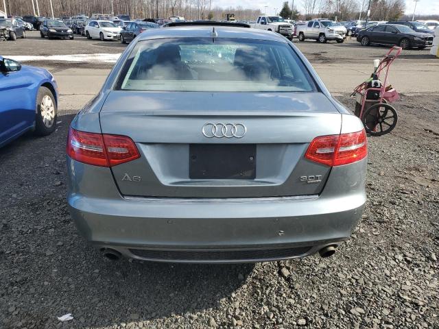 WAUKGAFB1BN026239 - 2011 AUDI A6 PRESTIGE ნაცრისფერი ფოტო 6