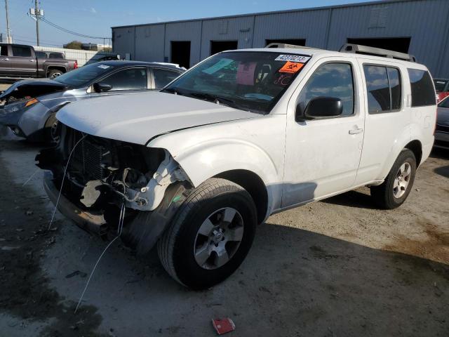5N1AR1NN9BC617124 - 2011 NISSAN PATHFINDER S WHITE photo 1