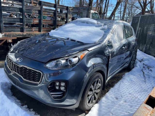 KNDPNCAC1K7533642 - 2019 KIA SPORTAGE EX BLUE photo 2