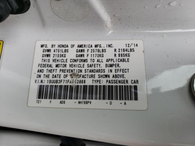 19UUB3F71FA003866 - 2015 ACURA TLX ADVANCE Ağ foto 12