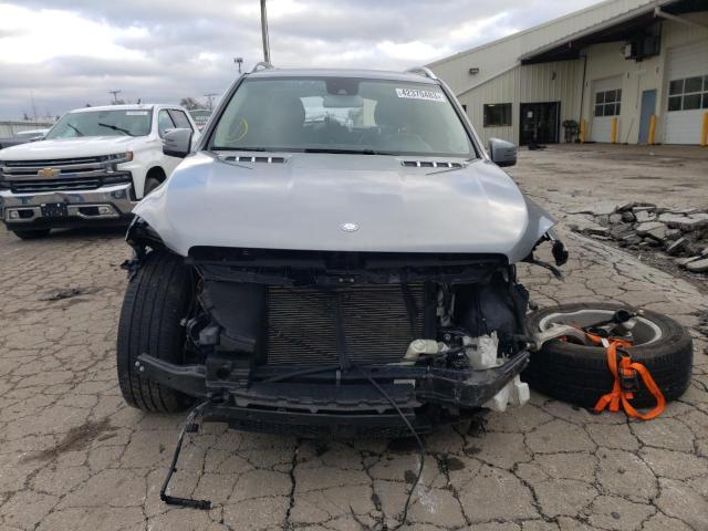 4JGDA5HB1DA251705 - 2013 MERCEDES-BENZ ML 350 4MATIC SILVER photo 5