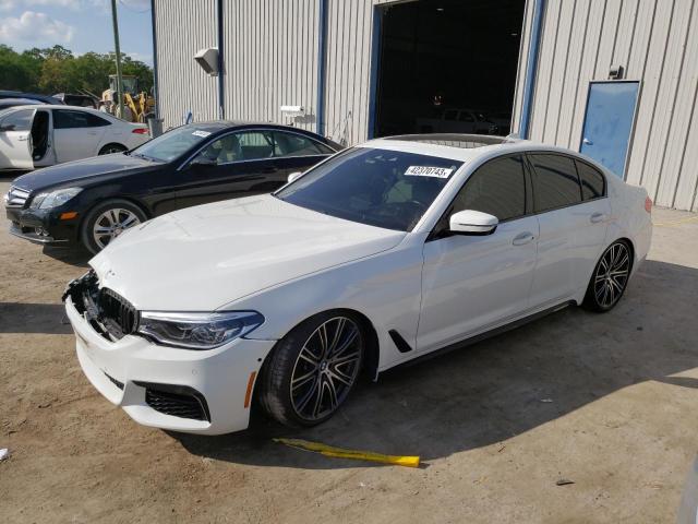 WBAJE5C56KWW06216 - 2019 BMW 540 I WHITE photo 1