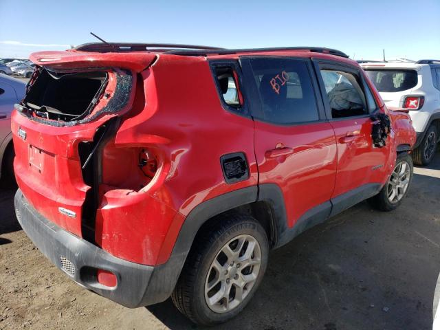 ZACCJABB5HPE61957 - 2017 JEEP RENEGADE LATITUDE RED photo 3