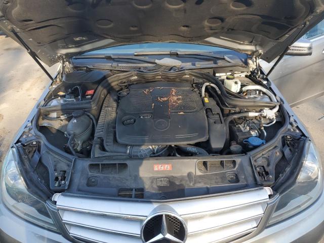 WDDGF8AB9DR293691 - 2013 MERCEDES-BENZ C 300 4MATIC SILVER photo 11