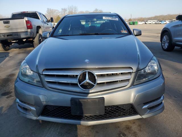 WDDGF8AB9DR293691 - 2013 MERCEDES-BENZ C 300 4MATIC SILVER photo 5