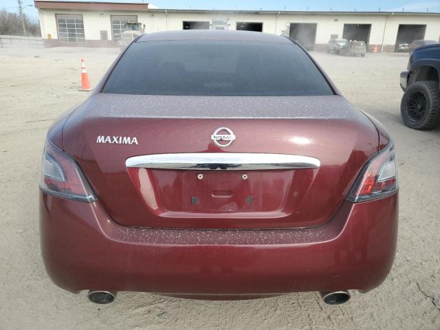 1N4AA5AP6DC811757 - 2013 NISSAN MAXIMA S BURGUNDY photo 6