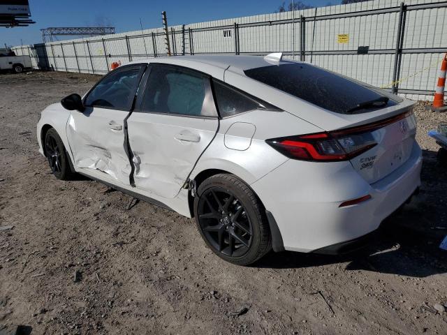 19XFL2H88NE017652 - 2022 HONDA CIVIC SPORT WHITE photo 2