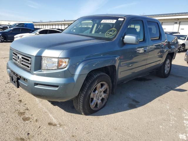 2HJYK16587H513116 - 2007 HONDA RIDGELINE RTL TEAL photo 1