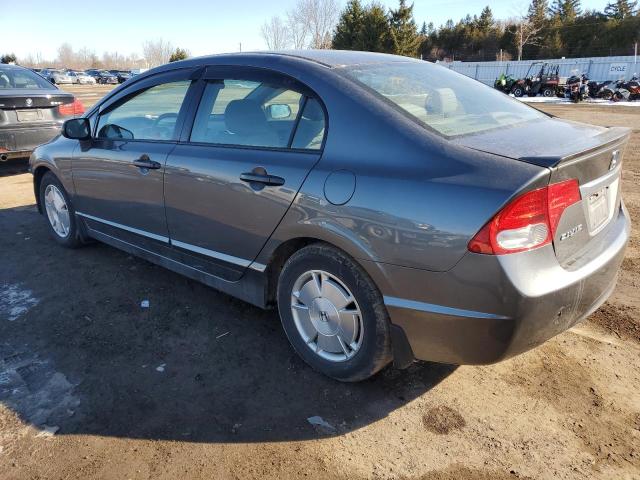 2HGFA16449H108543 - 2009 HONDA CIVIC DX-G GRAY photo 2