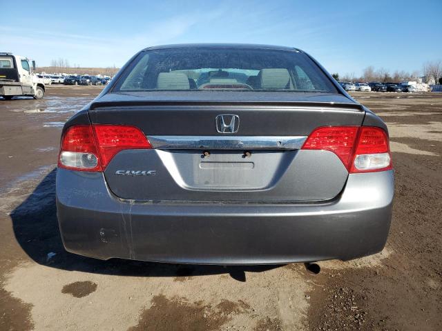 2HGFA16449H108543 - 2009 HONDA CIVIC DX-G GRAY photo 6