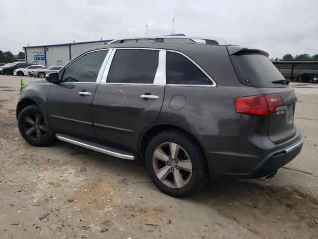 2HNYD2H35CH514292 - 2012 ACURA MDX TECHNOLOGY GRAY photo 2