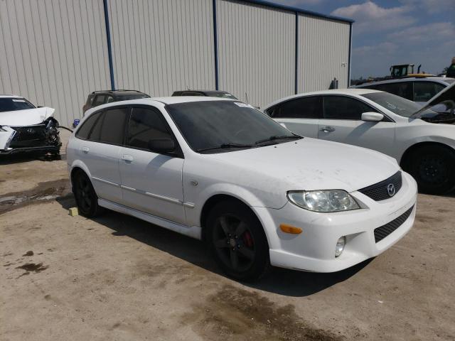 JM1BJ245731160253 - 2003 MAZDA PROTEGE PR5 WHITE photo 4