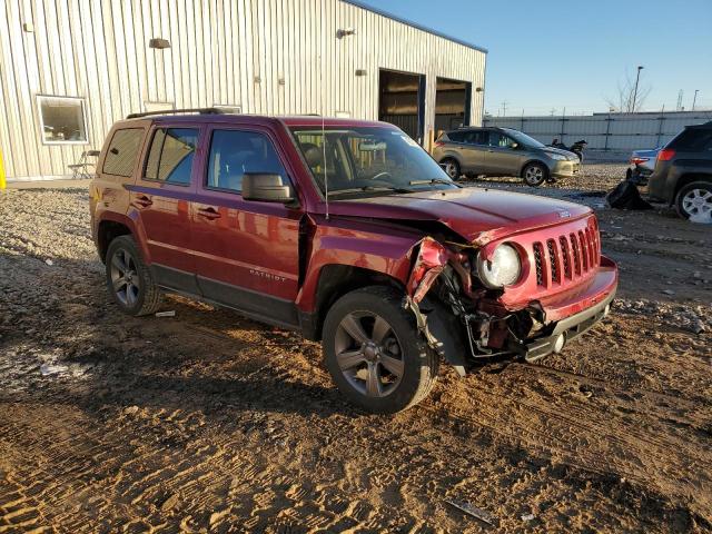 1C4NJRFB5FD216489 - 2015 JEEP PATRIOT LATITUDE RED photo 4